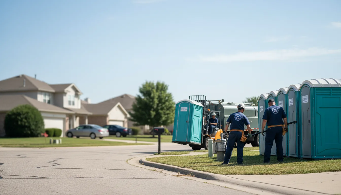 Porta Potty Rental in Foster, OK near me